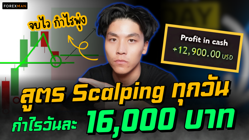 สูตร Scalping 5 นาที จากหนุ่ม Miami: ทำกำไรวันละ 16,000 บาท ด้วยระบบ “5 Minute Opening Range”