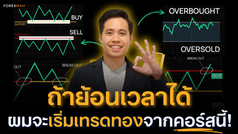 สรุปคอร์สเทรดทอง 15 นาที (Fast Track to Gold Trading) เข้าใจทองเร็วที่สุดในหน้าเดียว